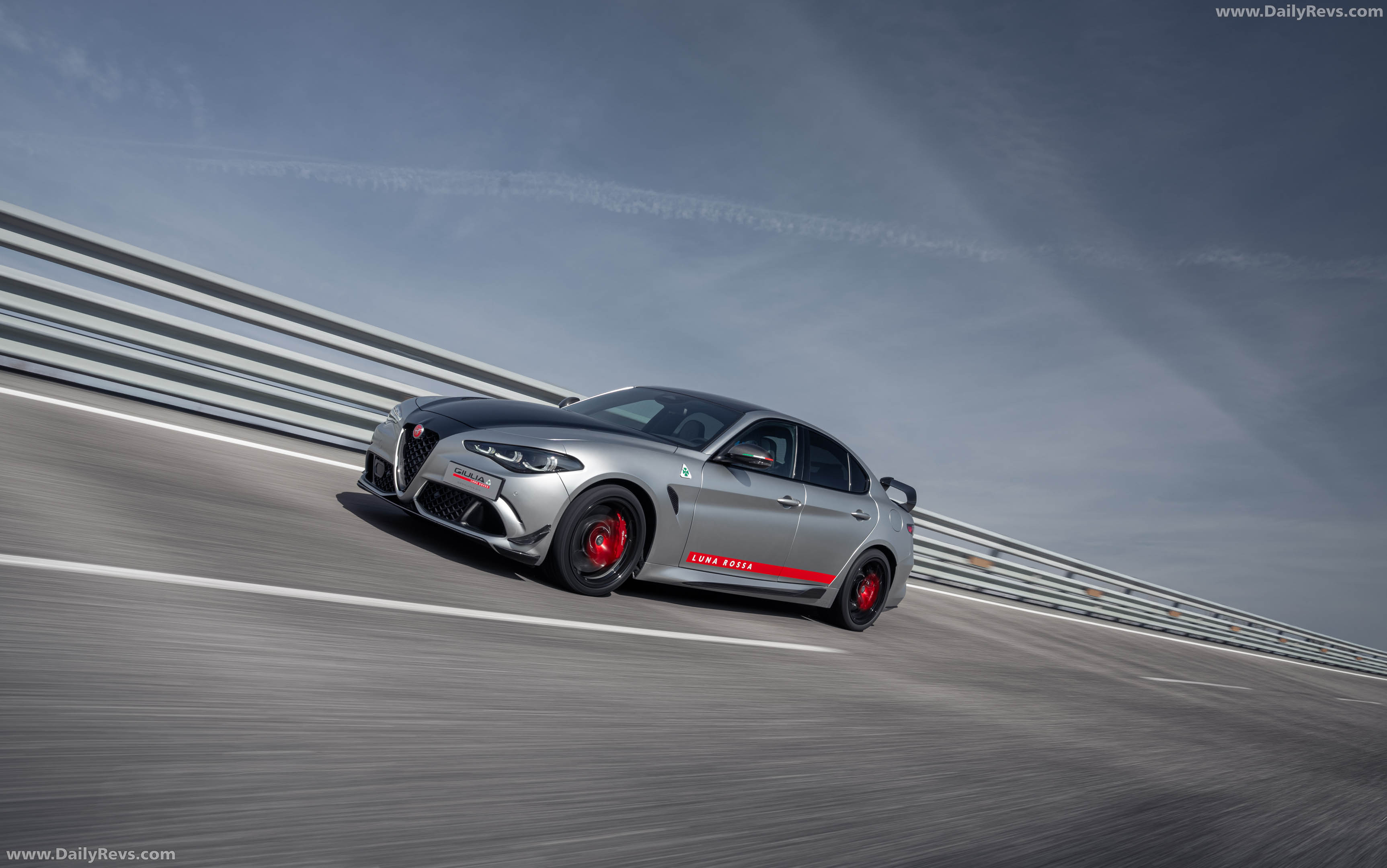 2027 Alfa Romeo Giulia Quadrifoglio Luna Rossa Front View